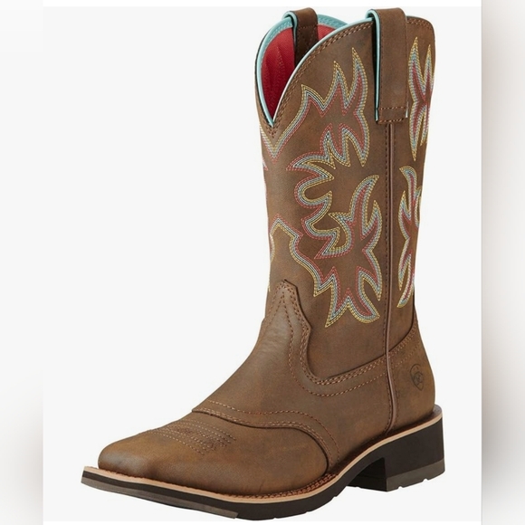 Ariat Boots Women Delilah in Brown Size 9 - Picture 1 of 6